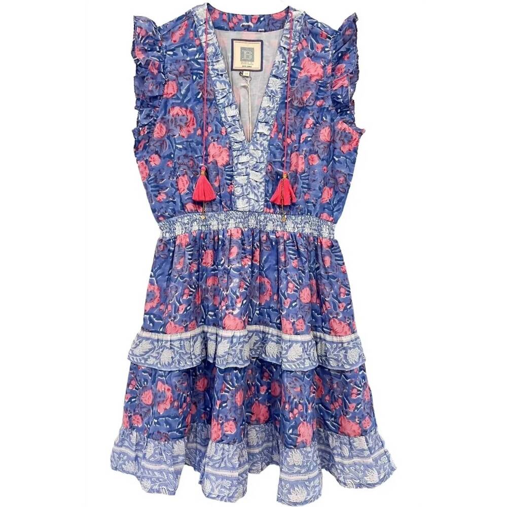 NEW BELL girls' olivia a-line dress in periwinkle